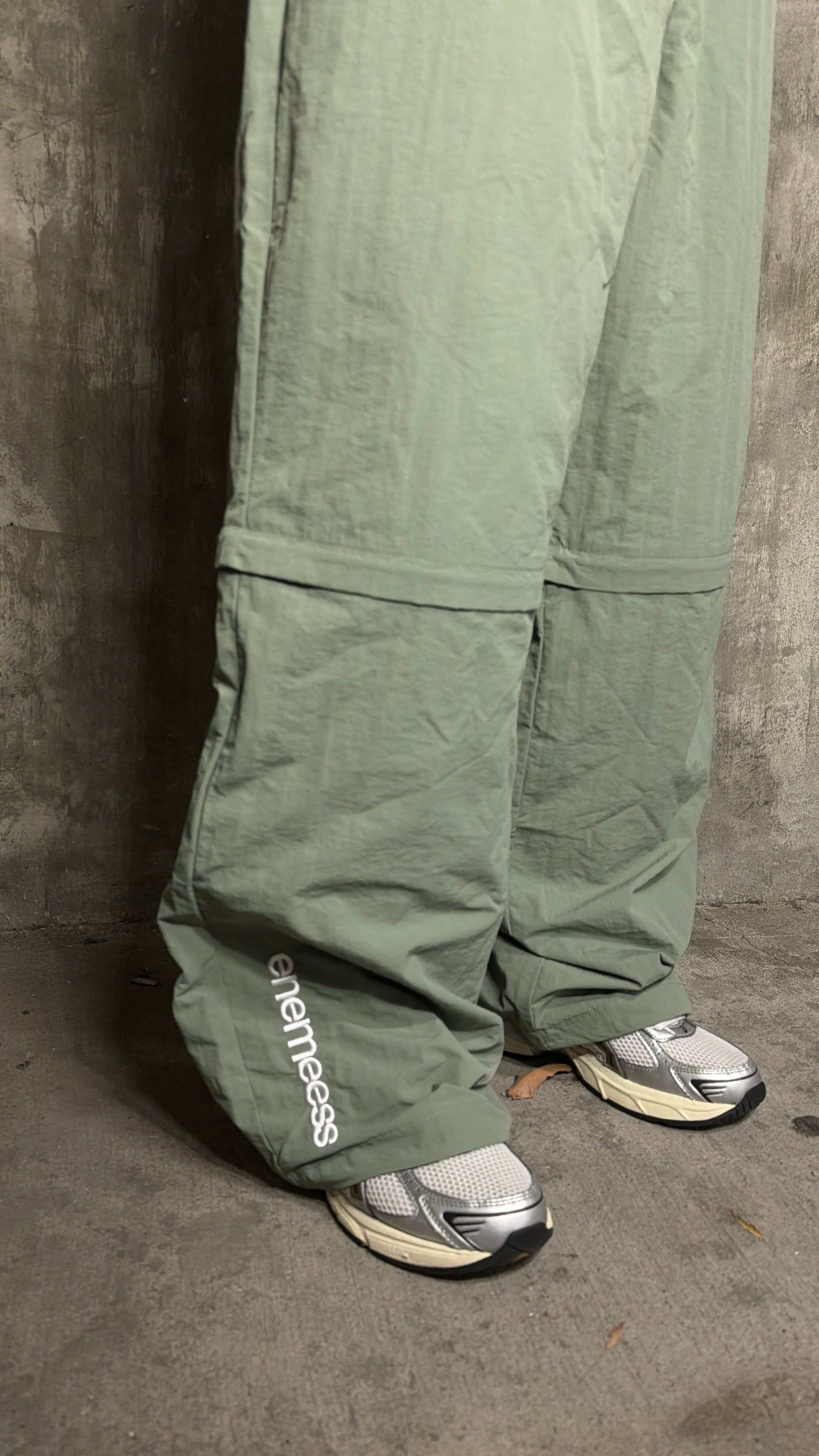 Green 2-Way Trackpants