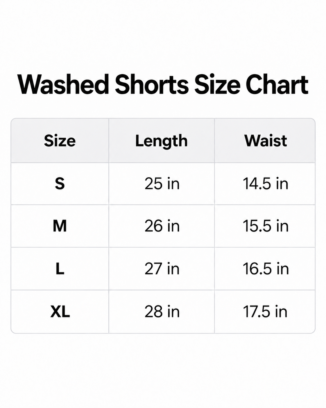 Washed Dark Grey 3/4th shorts