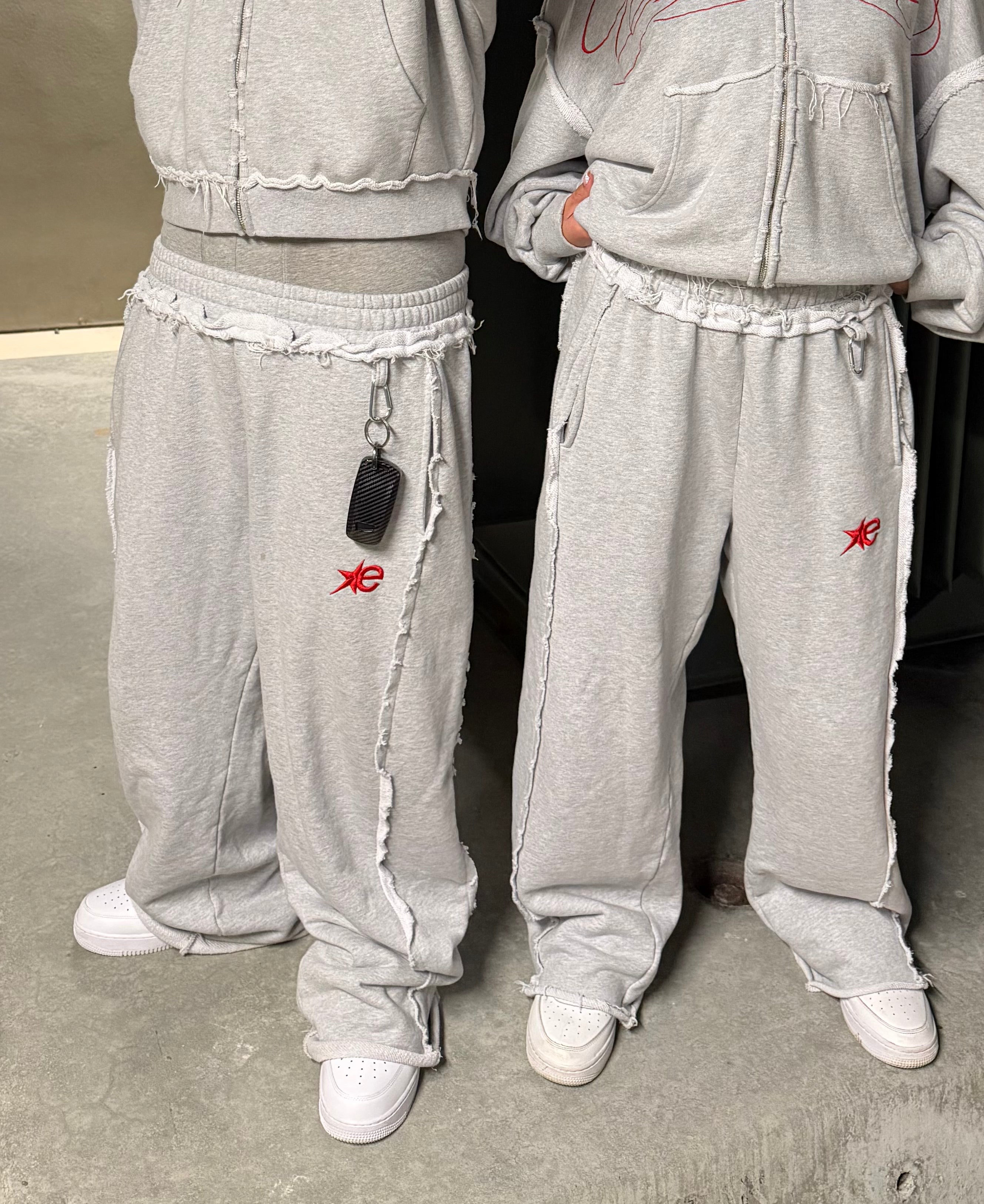 Red Script Sweatpants